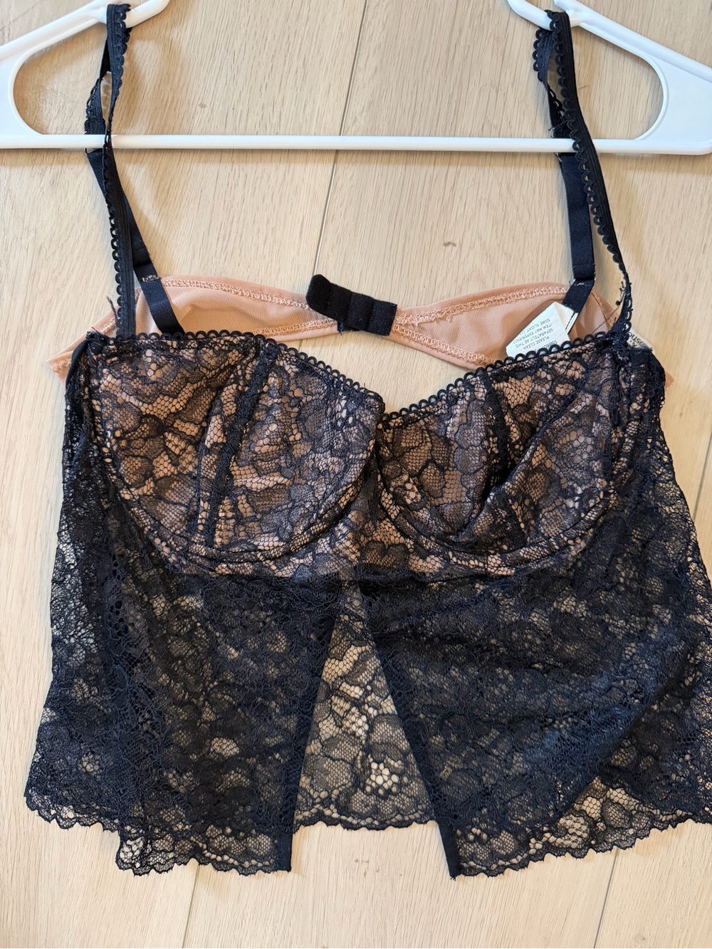 House of CB Jacinta Black Lace Cami Top